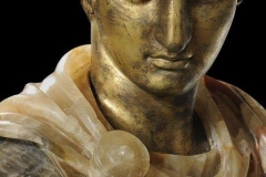 Antinous, onyx and alabaster bust [+1700]. Galleria Estense Modena, Italy.