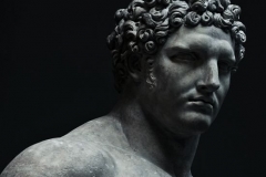 Marble statue of a youthful Hercules, Early Imperial, Flavian (A.D. 68–98)