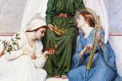 Faith, Hope and Love by Mary Lizzie Macomber (1894).