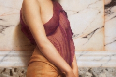 The Tambourine Girl, 1906 by John William Godward.